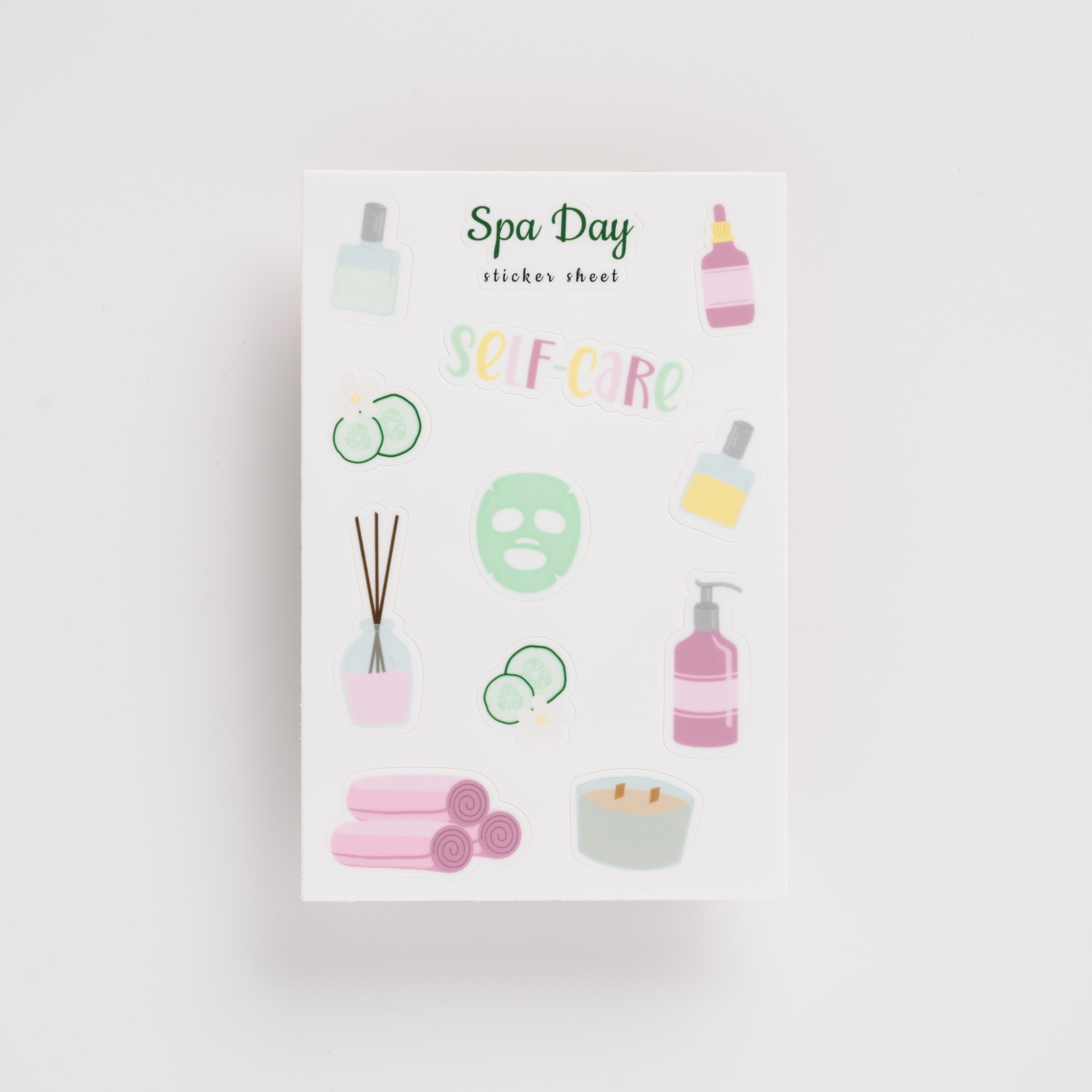 Spa Day Sticker Sheet
