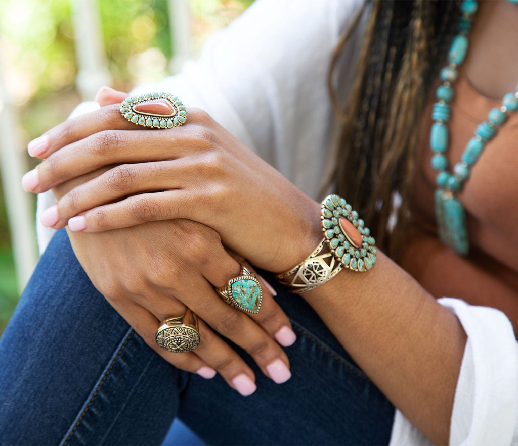 Turquoise Vibrance Ring